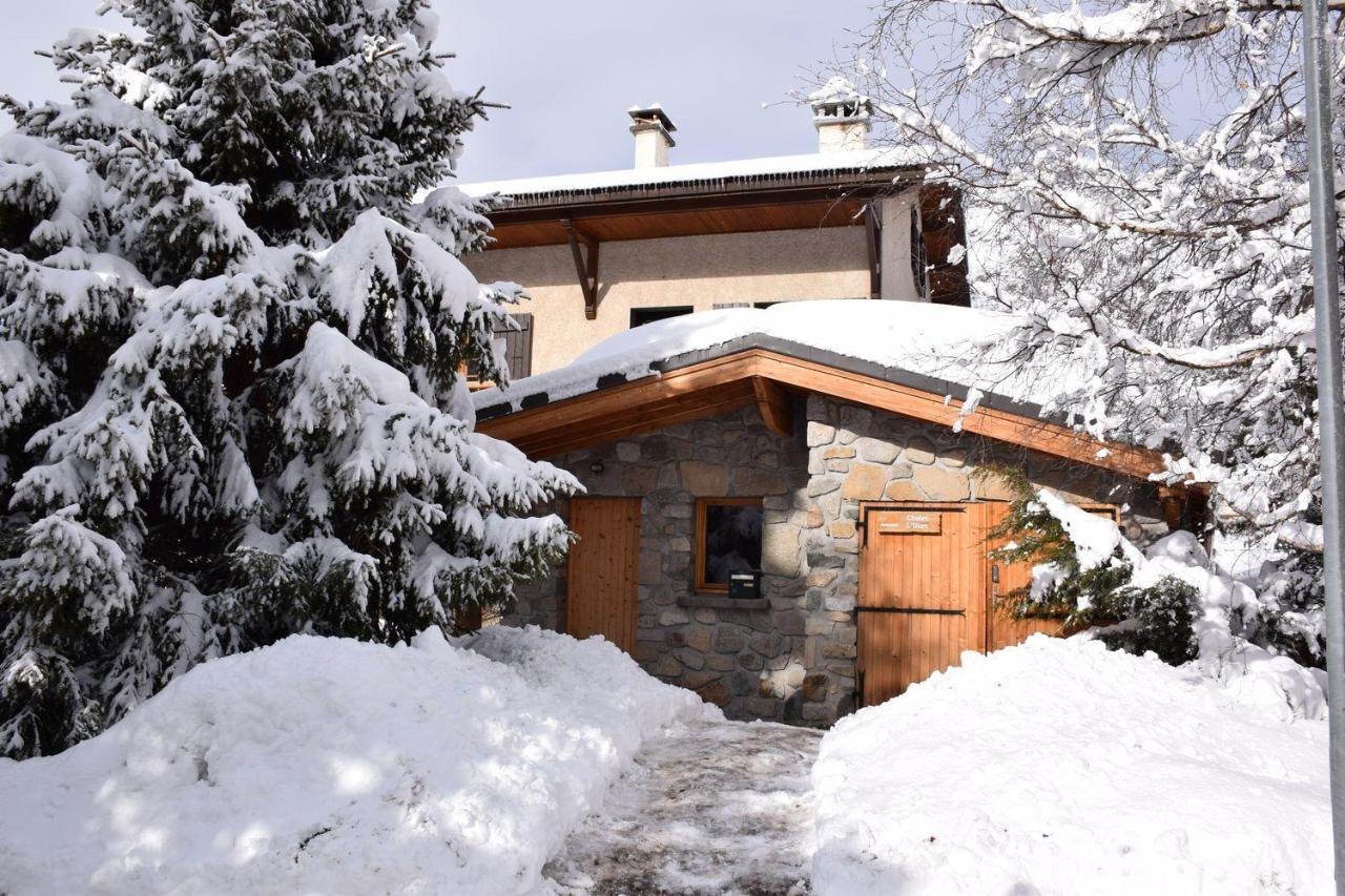 לס דה-אלפס Chalet L Olan 15P Emplacement Exceptionnel Grand Terrain מראה חיצוני תמונה