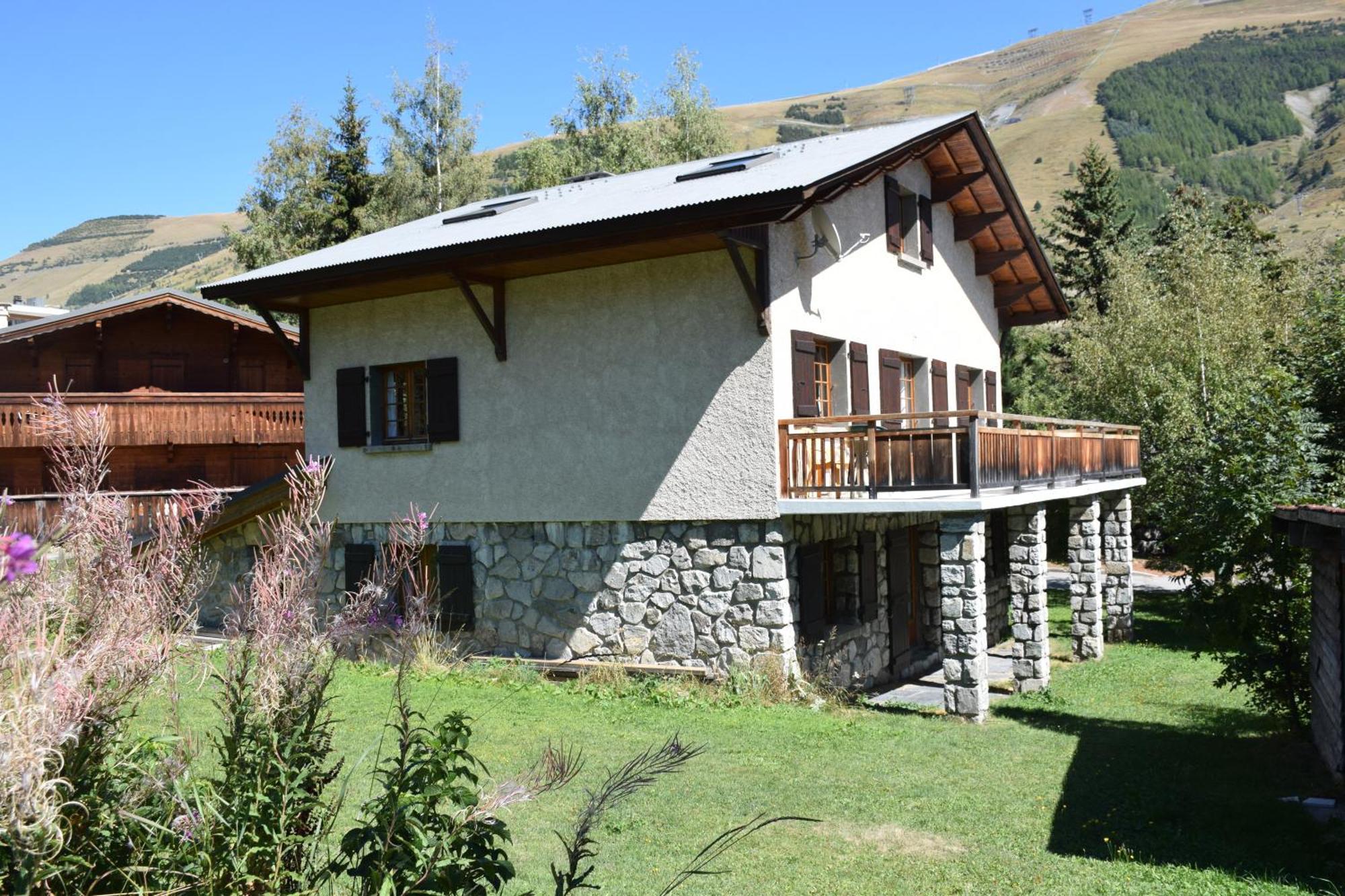 לס דה-אלפס Chalet L Olan 15P Emplacement Exceptionnel Grand Terrain מראה חיצוני תמונה