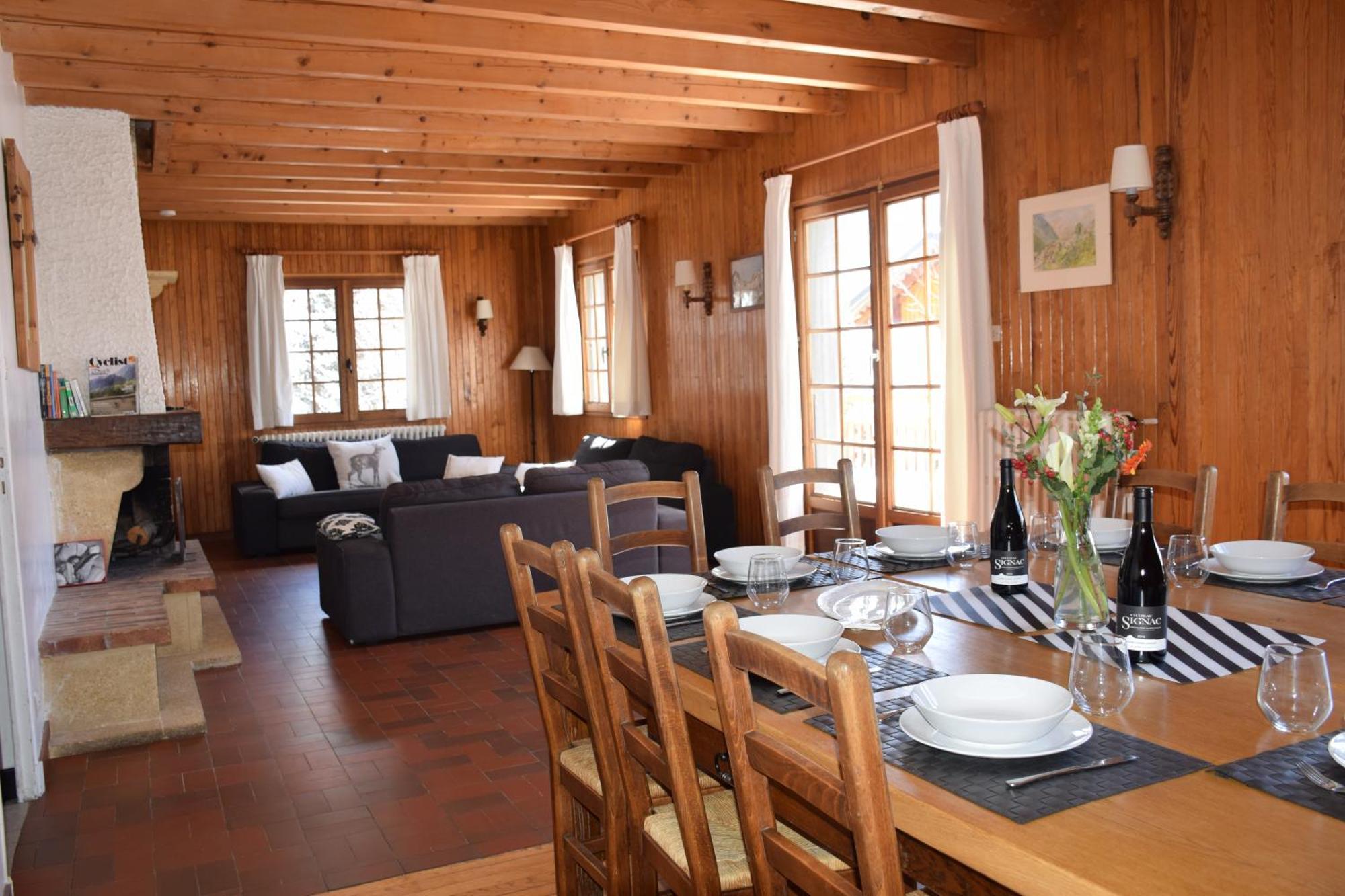 לס דה-אלפס Chalet L Olan 15P Emplacement Exceptionnel Grand Terrain מראה חיצוני תמונה