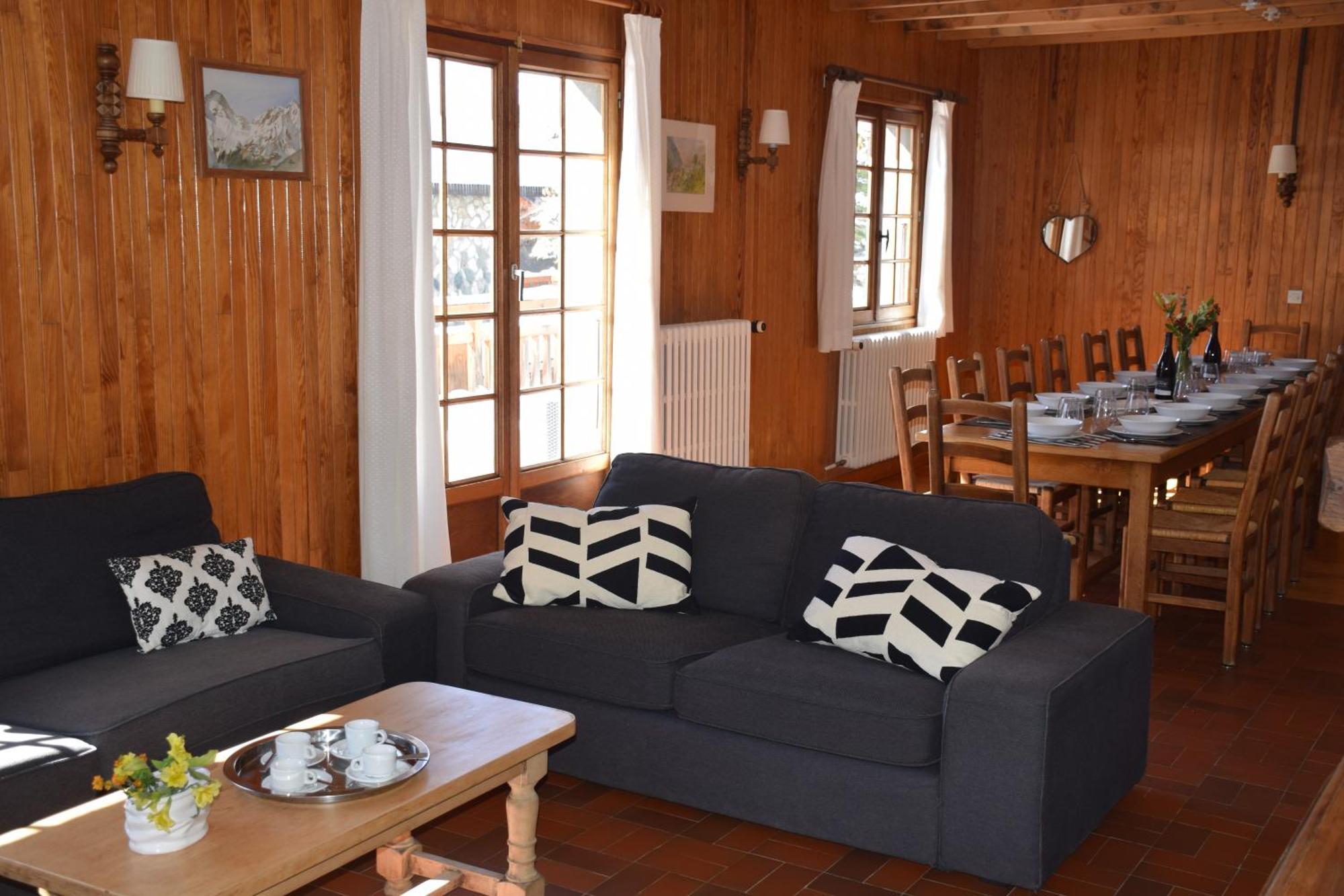 לס דה-אלפס Chalet L Olan 15P Emplacement Exceptionnel Grand Terrain מראה חיצוני תמונה