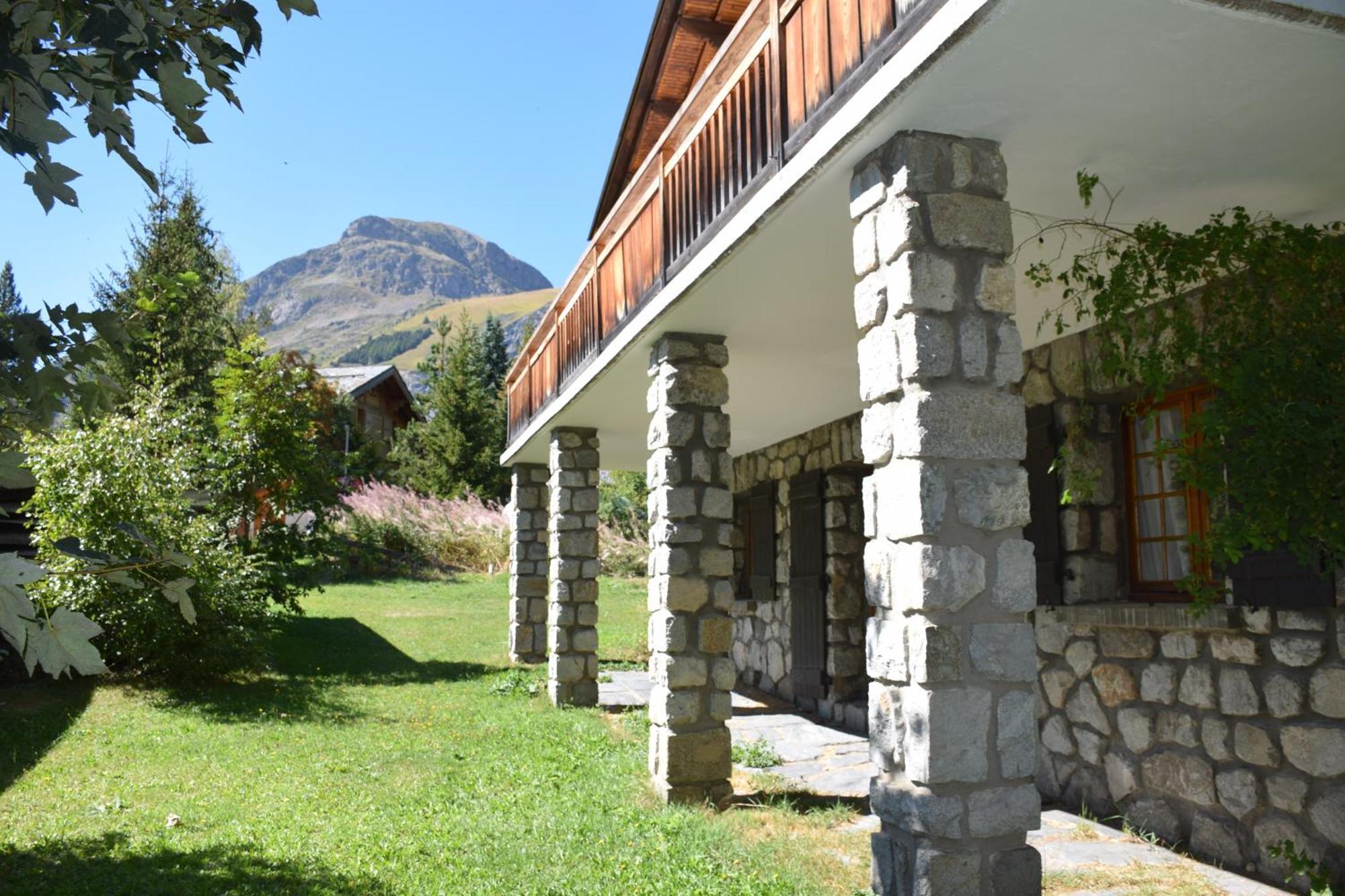 לס דה-אלפס Chalet L Olan 15P Emplacement Exceptionnel Grand Terrain מראה חיצוני תמונה