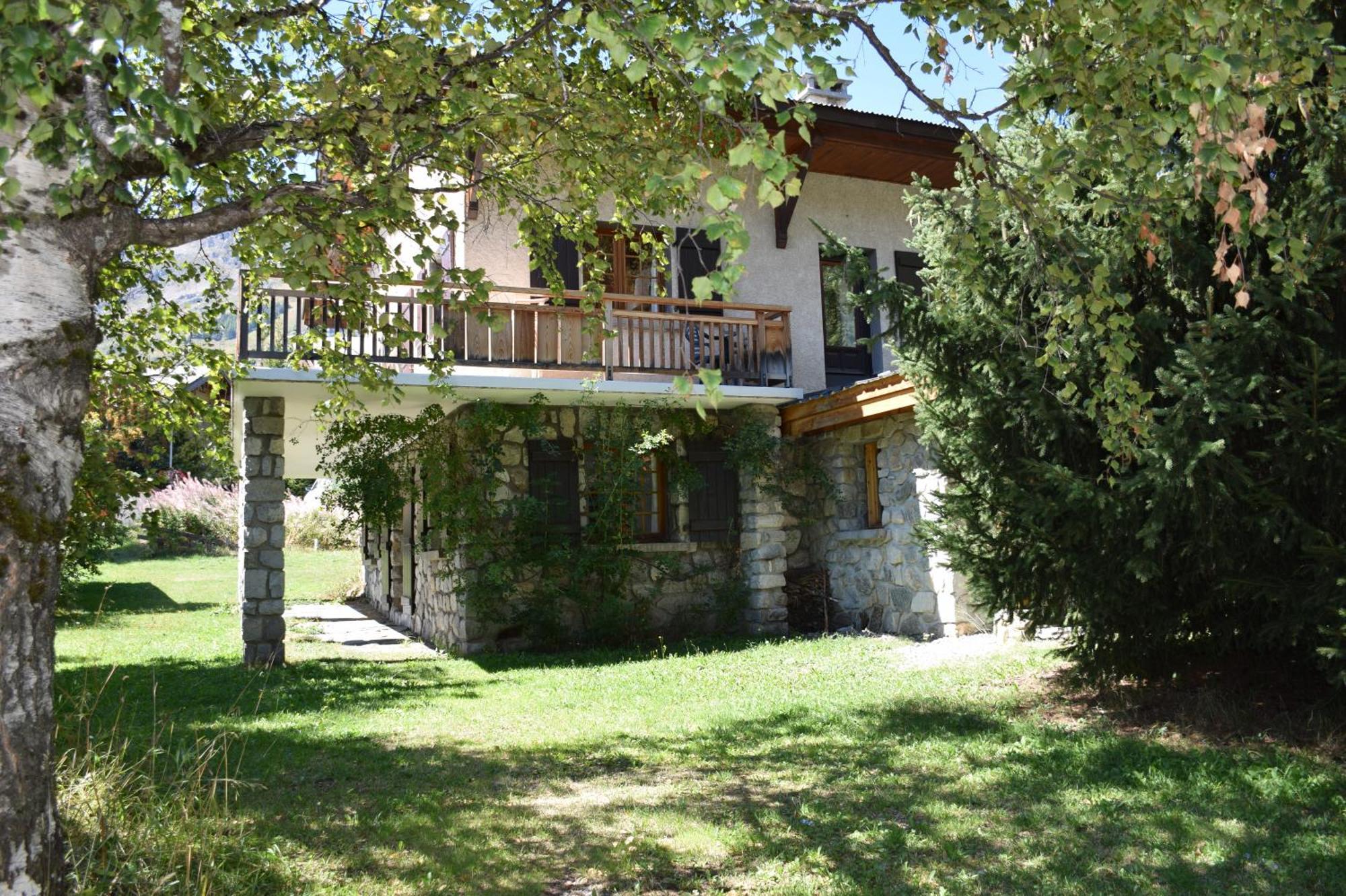 לס דה-אלפס Chalet L Olan 15P Emplacement Exceptionnel Grand Terrain מראה חיצוני תמונה